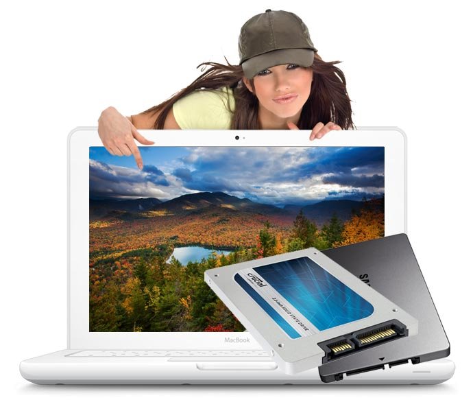 SSD Upgrade 250 GB Macbook A1342 inkl. Einbau