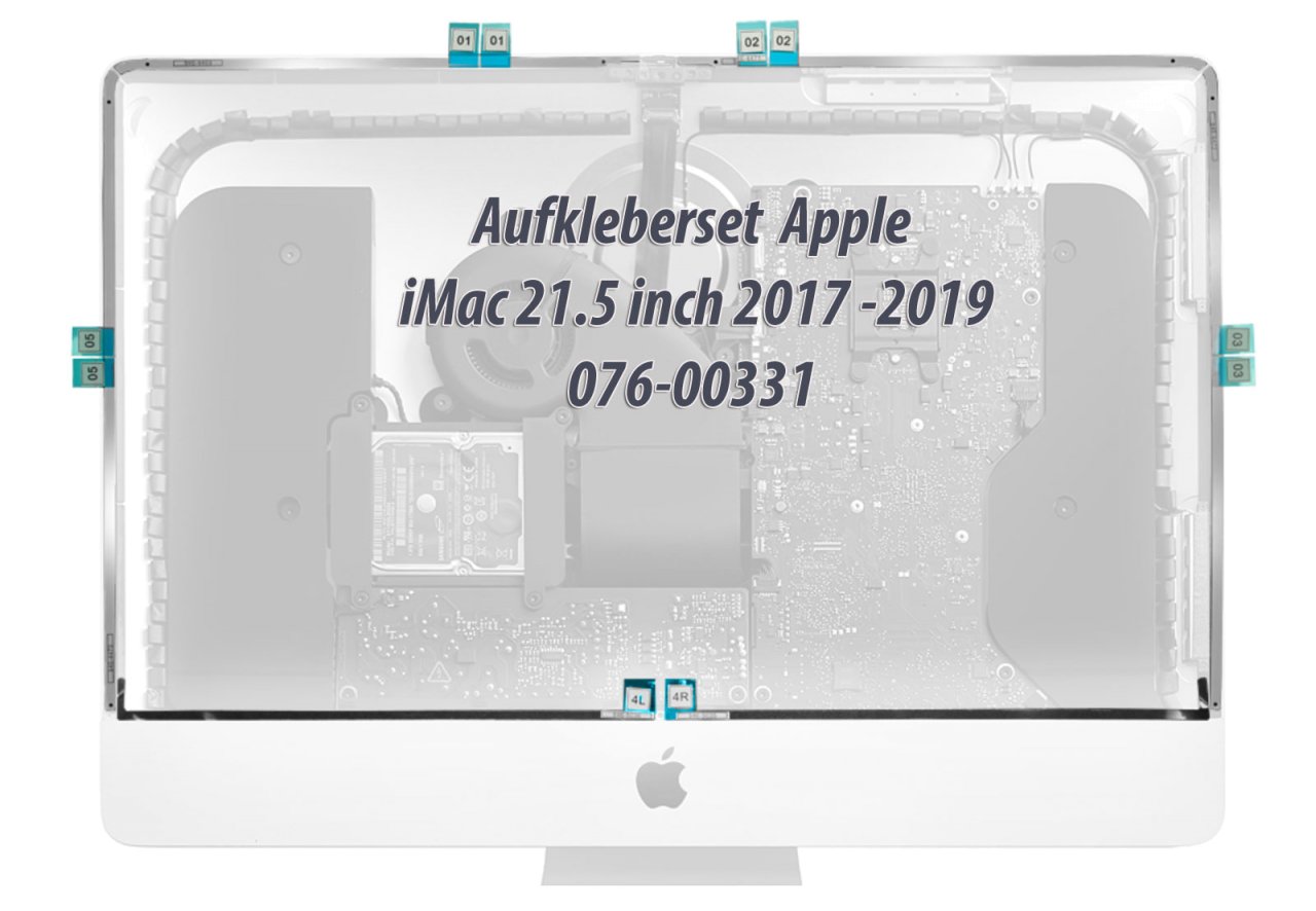 original Apple VHB Klebestreifen Display iMac 21.5 inch A1418 / A2116 2017-2019 076-00331