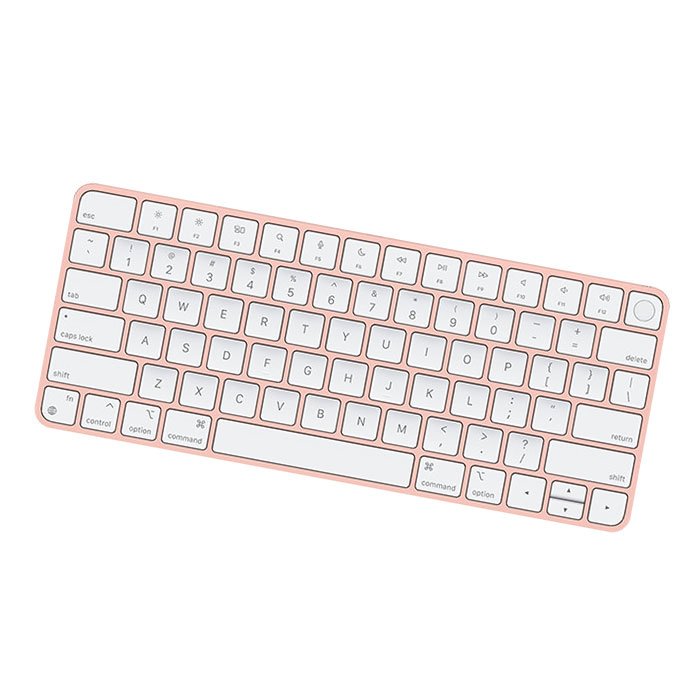 Pink, Magic Keyboard, Touch ID, Apple Silicon, ISO, Deutsch D661-04380