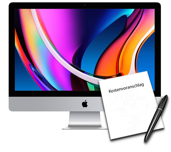 Kostenvoranschlag / Diagnose Apple iMac (Retina 5K, 27-inch, 2020) A2115