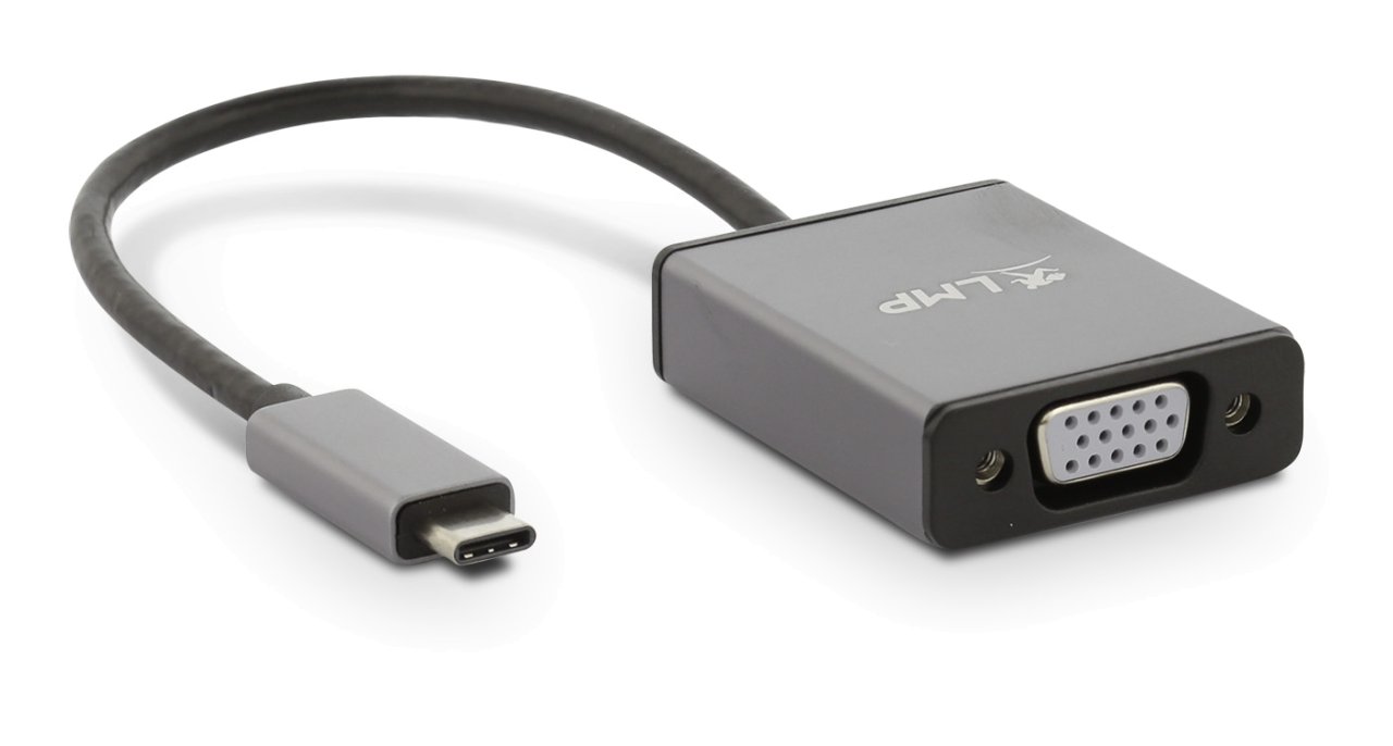 LMP USB-C 3.1 zu VGA Adapter, space grau