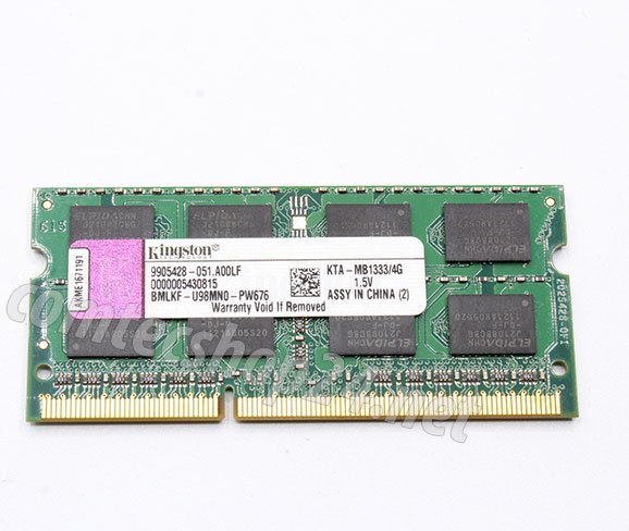 4GB Kingston 1333 Mhz SO Dimm