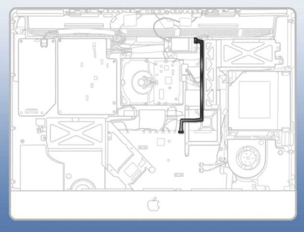 Cable, AirPort iMac 27 inch A1312 Late 2009 / Mid 2010 922-9126 Cable, AirPort iMac 27 inch A1312 Late 2009 / Mid 2010 922-9126