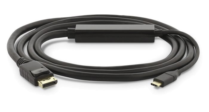 USB-C zu DisplayPort Kabel 1.8 m schwarz