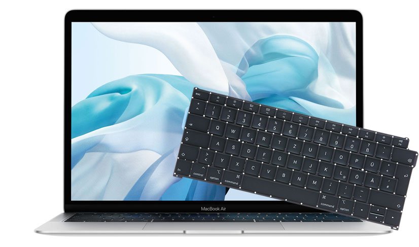 Reparatur / Austausch Tastatur ohne Topcase MacBook Air (Retina, 13-inch, 2018) A1932