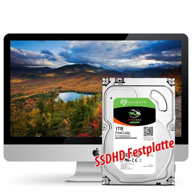 iMac SSDHD Hybrid Festplatte