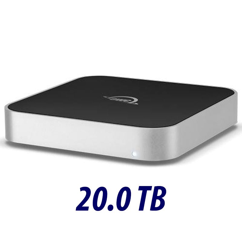 20 TB OWC miniStack Compact USB 3.2 externe Festplatte
