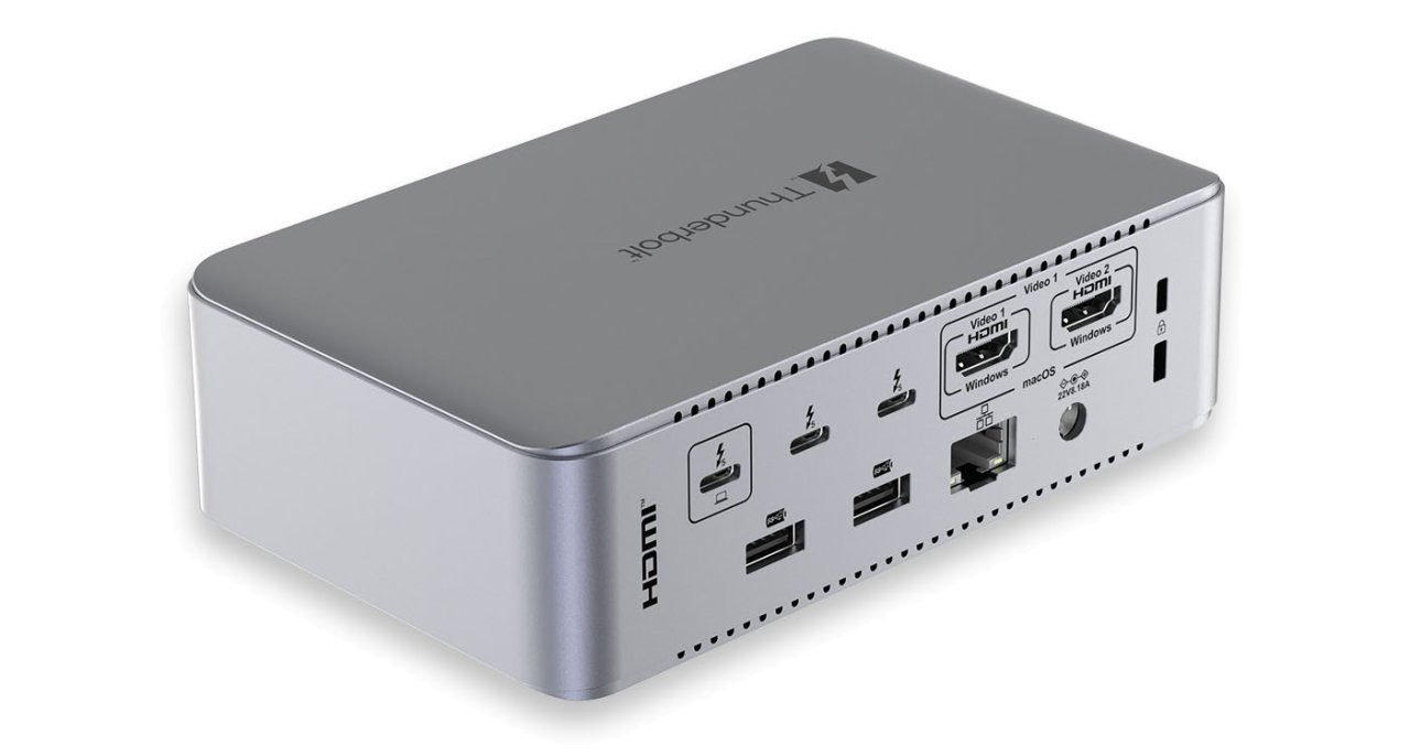 LMP ThunderDock TB5, 14-Port Docking Station space grau