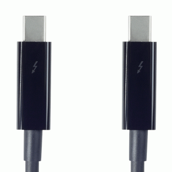 Apple Thunderbolt 2 Kabel (0,5m) schwarz