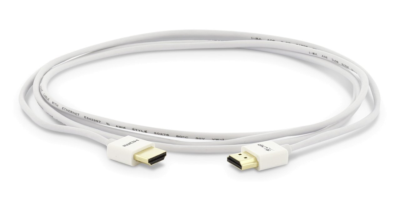 LMP HDMI (m) Kabel zu HDMI (m) 2.0 weiß, 2m