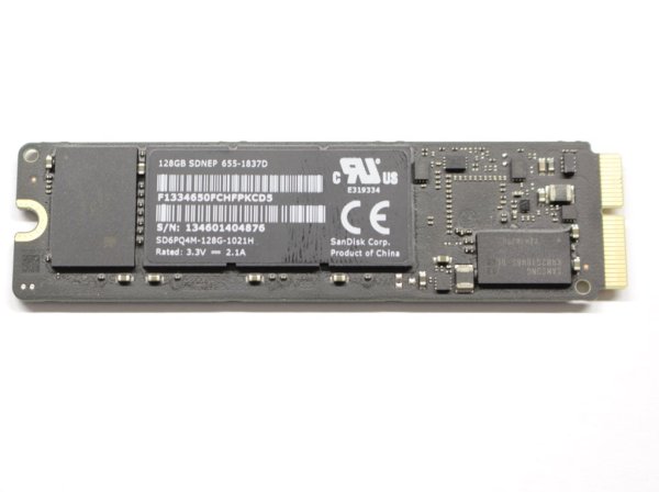 128 GB SSD original Apple 655-1837C 128 GB SSD original Apple 655-1837C
