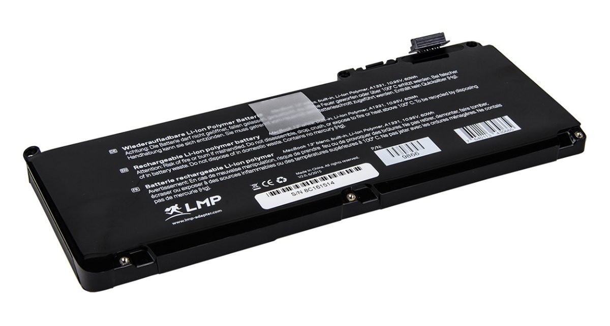 LMP Batterie MacBook 13" A1342 weiss, ab 10/2009
