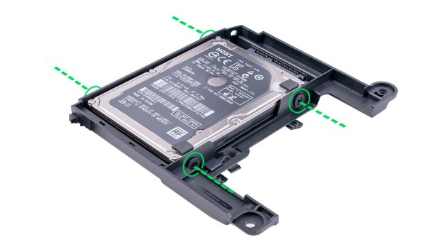 Carrier, Hard Drive, with Screws and Grommets Mac mini Late 2014 Carrier, Hard Drive, with Screws and Grommets Mac mini Late 2014