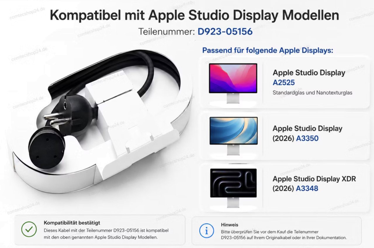 Stromkabel apple Studio Display A2525