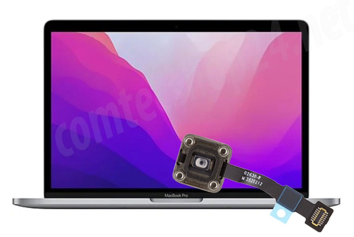 Wir tauschen bei Ihrem MacBook Pro (13-inch, M2, 2022) A2338 EMC 8162 die Touch ID-Platine.
