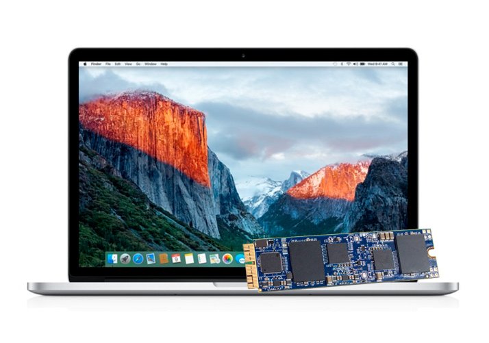 240 GB SSD Upgrade Macbook Pro Retina Late 2013 - Mid 2014 inkl. Einbau