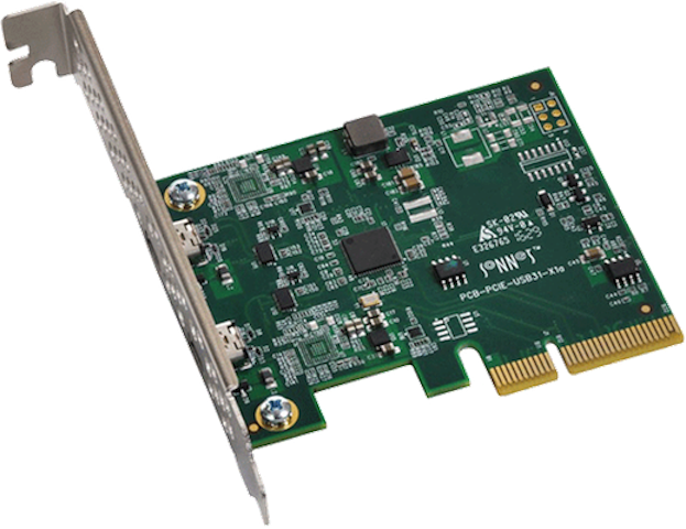 SONNET Allegro USB-C 3.2 PCIe Karte, 2 Port USB3C-2PM-E
