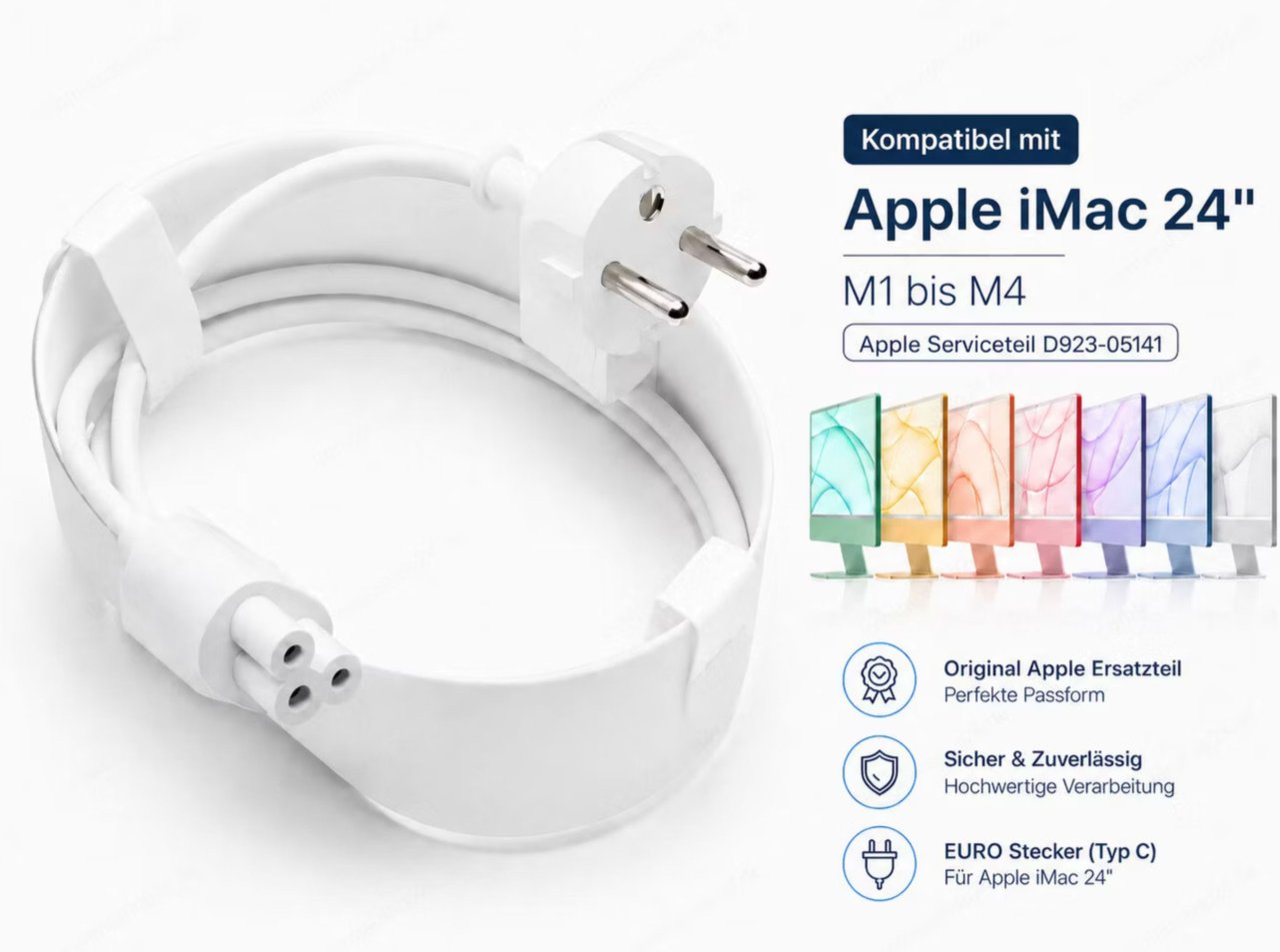 Stromkabel iMac M1 - M4 D923-05141