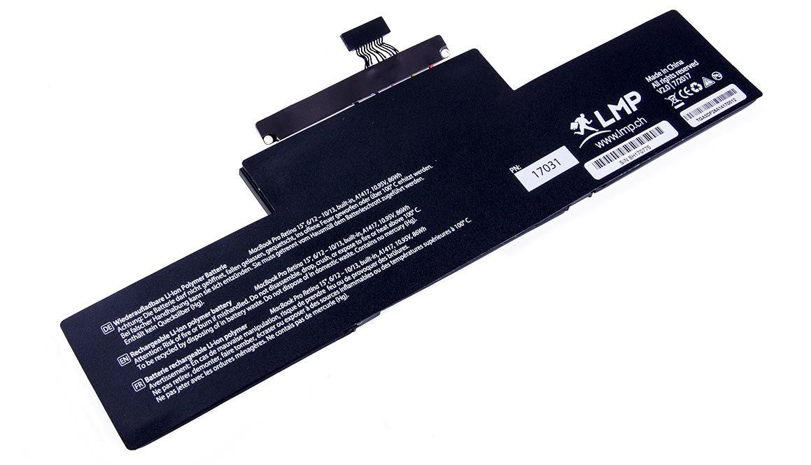 LMP Batterie MacBook Pro Retina 15" Mid 2012 - Early 2013