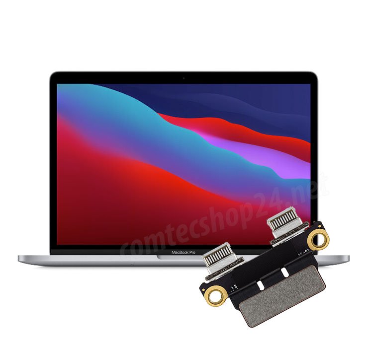 Reparatur / Austausch USB 4 / Thunderbolt Platine MacBook Pro (13-inch, M1, 2020) A2338