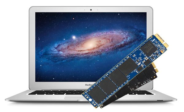 500 GB SSD Upgrade Macbook Air Mid 2012 inkl. Einbau