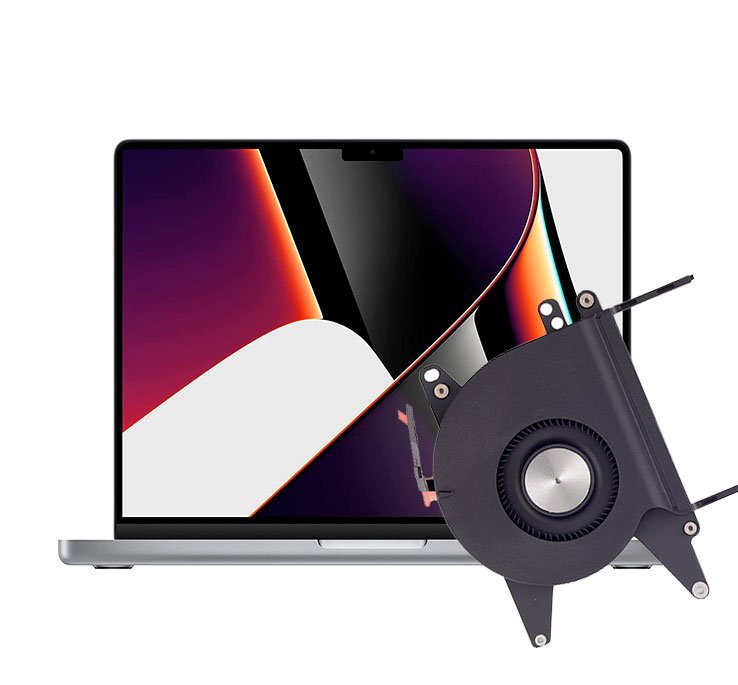 Reparatur / Austausch Lüfter MacBook Pro (14-inch, 2021) Modell A2442 EMC 3650