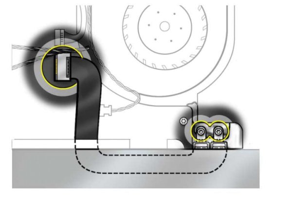 Cable, Audio I/O iMac 27 inch A1312 Late 2009 - Mid 2011 922-9156 Cable, Audio I/O iMac 27 inch A1312 Late 2009 - Mid 2011 922-9156