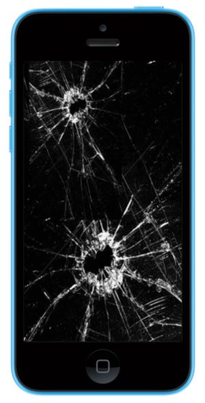 Iphone 5 C Austausch Frontglas mit Digitizer alle Farben