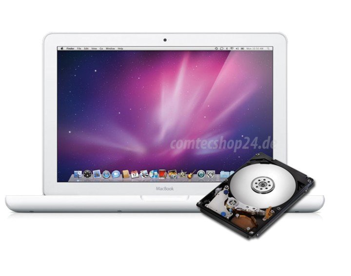 Austausch Festplatte 1TB Macbook A1342 Late 2009 oder Mid 2010