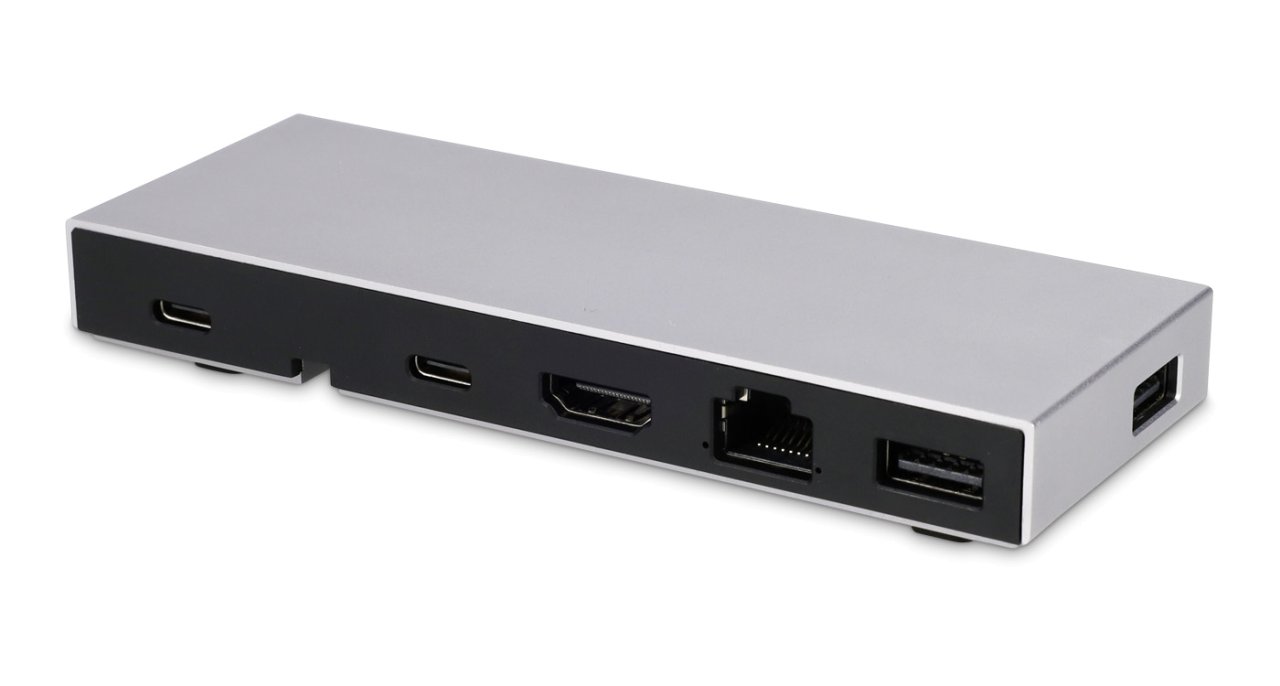 LMP USB-C Compact Dock 2 4K 6-Port USB-C Dock, ideal für MacBook Air/Pro M1/M2-