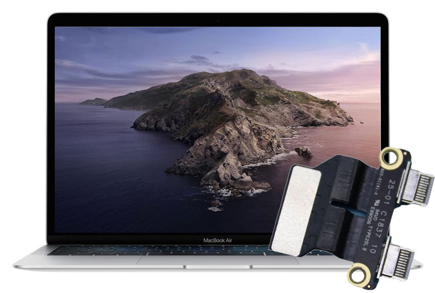 Macbook Air USB-C Anschlüsse austauschen