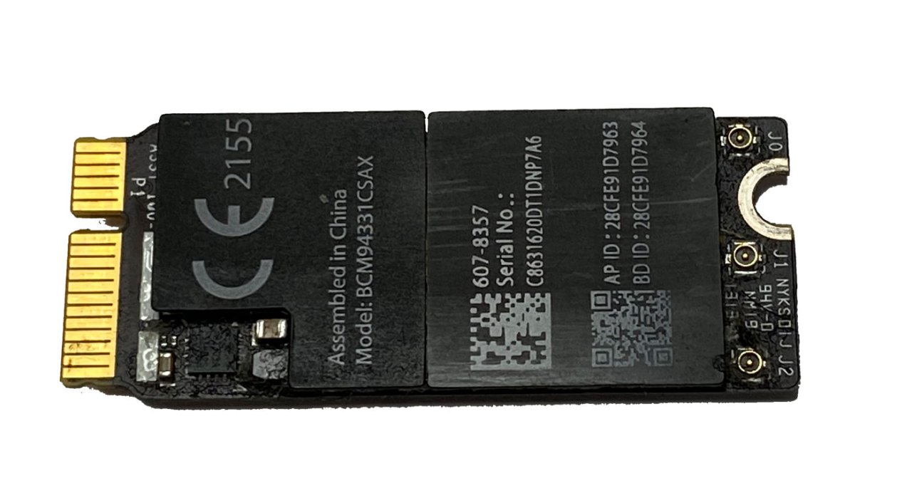 AirPort/Bluetooth Card 802.11ac, 3SS-ETSI, INT Z661-8143